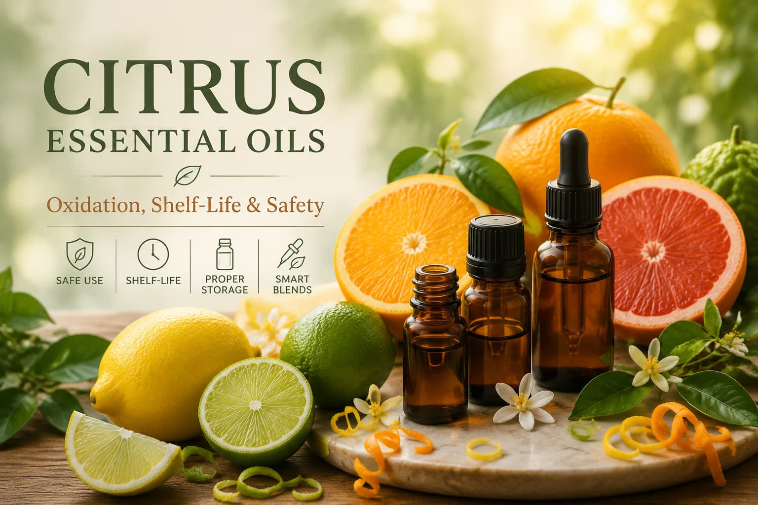 Citrus essential oils