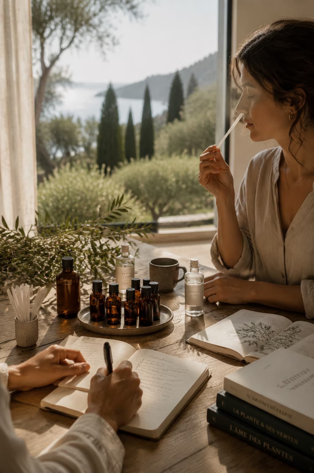 Aromatherapy consultation