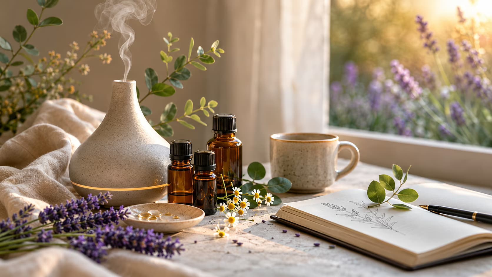 Au-delà de la Lavande : Comprendre le stress avec l’Aromathérapie Holistique